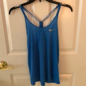 Nike blue tank top